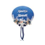 Lora Wedding Kuru Çiçekli Sünnet Için Kapı Süsü