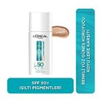 L'Oréal Paris Bright Reveal SPF50+ Koyu Leke Karşıtı Renkli Fluid Günlük 50 ml Light Yüz Güneş Kremi