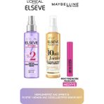 L'Oréal Paris Elseve Nemlendirici Saç Spreyi & 10 Etki 1 Arada Sprey Saç Güzelleştirici Bakım Seti & Firework Mini Maskara Hediyeli