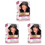 L’Oréal Paris Excellence Creme 1.01 Derin Gece Mavisi Saç Boyası (3 paketi)