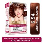 L'Oréal Paris Excellence Creme 6.54 Açık Kızıl Kahve Saç Boyası