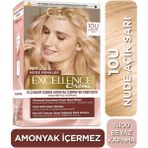 L’Oréal Paris Excellence Creme Nude Renkler 10U Nude Açık Sarı Saç Boyası