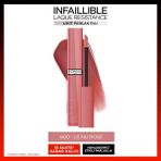 L'Oréal Paris Infaillible Laque Resistance 600 Le Nu Rose Likit Parlak Ruj