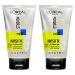 L'Oréal Paris Loreal Paris 24 Saat Tutucu Güçlü Saç Jölesi - Studio Line Invisi Fix 150 Ml No: 6 X2 Adet