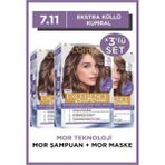 L'Oréal Paris Loreal Paris Excellence Cool Creme Saç Boyası 7.11 X3'lü Set
