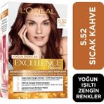 L'Oréal Paris Loreal Paris Loreal Excellence Intense Saç Boyası 5.52 Sıcak Kahve - 5,52