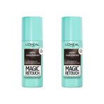 L'oréal Paris Magic Retouch Beyaz Dipleri Kapatıcı Sprey - Koyu Kahverengi x 2 Adet