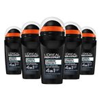 L'Oréal Paris Men 50 ml Expert Carbon Protect Anti Perspirant 5'li Roll On Deodorant Seti