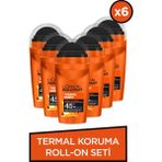 L'Oréal Paris Men Expert 6'lı L'oréal Paris Men Expert Thermic Resist Anti-Perspirant Roll On Deodorant 50 ml Seti