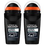 L'Oréal Paris Men Expert Carbon Protect Anti Perspirant 50 ml 2'li Roll On Seti
