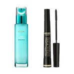 L'Oréal Paris Nem Terapisi Aloe Vera Suyu Kuru ve Hassas Ciltler Krem & Telescopic Carbon Black Maskara - Siyah Set