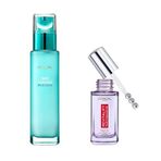 L'Oréal Paris Nem Terapisi Aloe Vera Suyu Normalden Karmaya Ciltler Krem & Revitalift Filler Aydınlatıcı Göz Serumu 20ml Cilt Bakım Seti