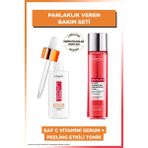 L'oréal Paris Revitalift Clinical %12 Saf C Vitamini Serum+ %5 Saf Glikolik Asit Peeling Etkili Tonik Set