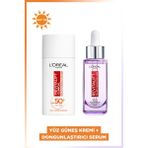 L'oréal Paris Revitalift Clinical Günlük Yüksek Uv Korumalı Yüz Güneş Kremi + Filler %1.5 Saf Hyaluronik Asit Serum Set