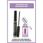 L'Oréal Paris Revitalift Filler Göz Serumu 20Ml & Telescopic Carbon Black Maskara