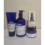 L'Oréal Professionnel Loreal Professionnel Serıe Expert Keratin Alpha Sleek Şampuan 500 Ml+Smooth Transformer 200ML+MASKE 250ML+SERUM 50ML Set - 000