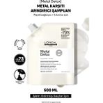 L'Oréal Professionnel Metal Detox Işlem Görmüş ve Yıpranmış Saçlar Için Metal Karşıtı Arındırıcı Refill Şampuan