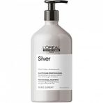 L'Oréal Professionnel Paris Serie Expert Silver Çok Açık Sarı, Gri Ve Beyaz Saçlar Için Renk Dengeleyici Mavi Şampuan 500ml