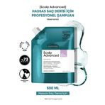 L'Oréal Professionnel Scalp Advanced 500 ml Hassas Saç Derisi İçin Profesyonel Refill Şampuan
