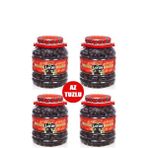 Loras Gemlik Siyah Zeytin Pet Özel 2000 gr 4'lü - 2 kg