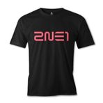 Lord 2NE1 Logo Siyah Erkek T-shirt