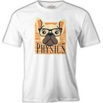 Lord T-Shirt A Bulldog With Physics Quote Beyaz Erkek Tshirt - 3XL