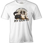 Lord T-Shirt A Dog With The Perfect Quote Beyaz Erkek Tshirt - XL