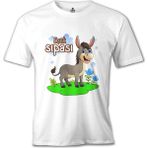 Lord T-Shirt Aile - Eşek Sıpası Beyaz Erkek Tshirt - XXXL