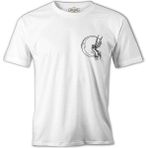 Lord T-Shirt Ay Perisi - Talk With The Moon Beyaz Erkek Tshirt - XXXL