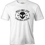 Lord T-Shirt Be The Favourite Human Beyaz Erkek Tshirt