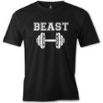 Lord T-Shirt Beauty And The Beast - Beast Siyah Erkek Tshirt