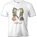 Lord T-Shirt Best Friends - F1 Beyaz Erkek Tshirt - M