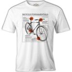 Lord T-Shirt Bicycle Fundamentals Beyaz Erkek Tshirt - 3XL