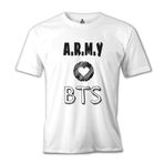 Lord T-Shirt BTS - Love Army Beyaz Erkek T-shirt
