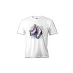 Lord T-Shirt Buz Pateni Beyaz Erkek T-shirt