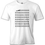 Lord T-Shirt Change Is Knocking Beyaz Erkek Tshirt - M