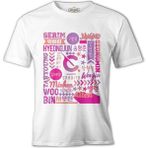 Lord T-Shirt Cravity - Cosmos Beyaz Erkek Tshirt