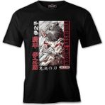 Lord T-Shirt Demon Slayer - Hashibira Inosuke Siyah Erkek Tshirt