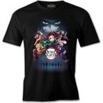 Lord T-Shirt Demon Slayer - With The Logo Siyah Erkek Tshirt
