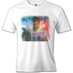 Lord T-Shirt Dexter - Miami Star Beyaz Erkek Tshirt - 2XL