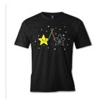 Lord T-Shirt ES-763 Siyah Real Star Wars Erkek T-shirt