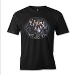 Lord T-Shirt EXO - Group Siyah Erkek T-shirt