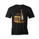 Lord T-Shirt Fender and the Rock 'n Roll Siyah Erkek T-shirt