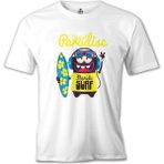 Lord T-Shirt Florida - Sörf Beyaz Erkek Tshirt - M