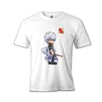 Lord T-Shirt Gintama Gintoki Beyaz Erkek T-shirt