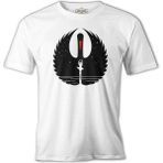 Lord T-Shirt Girl Inside The Swan Or Vice Versa Beyaz Erkek Tshirt - M