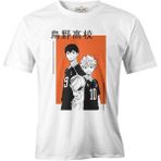 Lord T-Shirt Haikyuu! Karasuno Kagehina Beyaz Erkek Tshirt - 2XL
