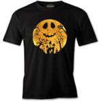 Lord T-Shirt Halloween - Cadılar Bayramı Ay Siyah Erkek Tshirt