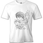 Lord T-Shirt Jujutsu Kaisen - Yuta Okkotsu Beyaz Erkek Tshirt