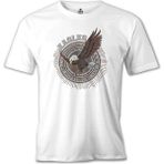 Lord T-Shirt Kartal - Flying Beyaz Erkek Tshirt - XL